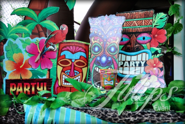 Hawaiian Themed Birthday Party Decoration Ideas Pakistan 28